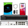 8-kanálový PoE NVR rekordér HiLook NVR-8CH-5MP/8P pre kamery do 8 Mpx