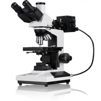Mikroskop Bresser SCIENCE ADL-601P 40-600x (Plan objektívy, WF10x okuláre, Abbe kondenzor, halogen)