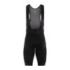 Pánske krátke cyklistické nohavice so šľapkami CRAFT Essence Bib black S