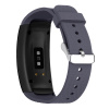 BStrap Silicone Land remienok na Samsung Gear Fit 2, purple gray SSG005C05