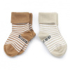 Detské ponožky Stay-on-Socks 0-6m 2páry Farba: Camel and Sand