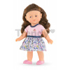 Bábika Romy Anniversary Edition Mini Corolline Corolle hnedé vlasy a hnedé oči s oblečením narodeninová edícia 20 cm