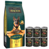 HEKTOR BALANCED Dospelý 15 kg a monoproteínové hovädzie mäso z divokej farmy 6x400g hypoalergénne krmivo pre psov