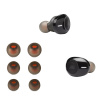 kwmobile 6x Silikonový Ear Tips for JBL Tune 120TWS / T125TWS - 3 Sizes - Náhradní Earbud Tips for In-Ear Headphones - Light šedá
