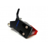 TESLA Headshell Black - Ortofon 2M RED: Set předinstalované Ortofon 2M RED přenosky na kvalitním headshellu TESLA