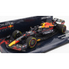Minichamps Red bull F1 Rb18 Team Oracle Red Bull Racing N 1 Majster sveta Víťaz Azerbajdžan Gp 2022 Max Verstappen 1:43 Matná modrá žltá červená