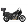 Kompletná sada bočných adventure vakov SHAD TERRA TR40 a hliníkového 55 L vrchného kufru ,vrátane montážnej sady SHAD HARLEY 1250 PAN AMERICA