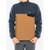 Mikina bez kapucne Patagonia Lightweight Synch Snap-T Pullover - deer brown