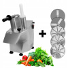 Krájač na zeleninu 230V + 5 kotúčov - GGM Gastro (Krájač na zeleninu 230V + 5 kotúčov - GGM Gastro)