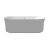 Ravak YPSILON voľne stojacá akrylátová vaňa 180 x 80 cm smoke grey XC00100078