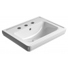 GSI CLASSIC keramické umývadlo 60x46cm, 3 otvory, biela ExtraGlaze SPH 8731311