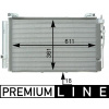 MAHLE Kondenzátor, klimatizace BEHR *** PREMIUM LINE *** AC 391 000P