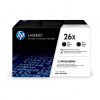 HP 26X 2-pack High Yield Black Original LaserJet Cartridges toner 2 kusov Originál Čierna (CF226XD)