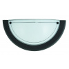 Poloprofilové nástenné svietidlo LED E27 Black Classic Ufo 5163 Rabalux