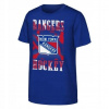 Detské tričko New York Rangers NHL Garage Hero Tee Veľkosť: Detské S (6 -