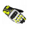 Rukavice G-CARBON LADY, SPIDI, dámske (čierna/biela/žltá fluo) Velikost: L
