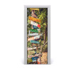 Fototapeta na dvere znak 75x205