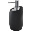 Gedy ISIDE dávkovač mydla na postavenie, čierna matná 188114