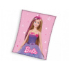 Carbotex Detská fleecová deka Barbie princezná 150x200 cm