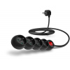 Predlžovací kábel CONNECT IT 230 V, 4 zásuvky, 3 m, s vypínačom (čierny)