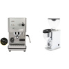Profitec GO, brushed stainless steel + Rocket Espresso FAUSTINO 3.1, chrome