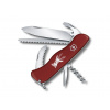 Victorinox Set- Hunter červený, čierne puzdro, brúsny kameň