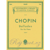 CHOPÍN: BALLADES for the piano / Balady pre klavír
