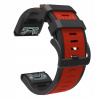 Pásik GARMIN FENIX 5 5 PLUS 6 6 PRO 7 7 SOLAR pre Garmin 22 mm červený