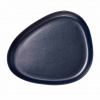 LIND DNA Servírovací tanier CURVE 35 cm, námornícka modrá, kamenina