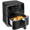 Cosori CP158-AF PREMIUM – 5.5L horkovzdušná fritéza + 5x špíz a gril. rošt, black