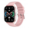 Fitness Smart hodinky, ružové, možnosť volania (Štýlový dizajn, sledovanie zdravia a fitness, prijímanie hovorov. Ideálne pre moderný život. ⌚)