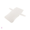 Plastová kanava ako základ na kabelku 335 x 355 x 1 mm biela - 1 ks
