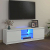 zahrada-XL TV skrinka s LED svetlami biela 120x30x35,5 cm 804283