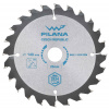 Pílový kotúč s SK plátkami 140x1,9x20 zuby 24 WZ, PILANA