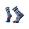 Ponožky SMARTWOOL HIKE LIGHT CUSHION PANORAMA CREW -deep navy