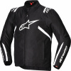 Bunda T-SPS 2 WATERPROOF, ALPINESTARS (čierna/biela) 2025 Veľkosť: XL