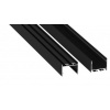 LEDLabs Profil LUMINES typ alba čierny eloxovaný 3 m