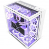 NZXT skříň H9 Elite dvoukomorová ATX / 3xRGB 120 mm / 1x 120mm fan / prosklená / RGB&fan controler / bílá CM-H91EW-01