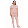 Dámske pyžamo Moraj PDD5400-005 Farba: Ružová, Veľkosť: 3XL