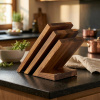 ARTELEGNO Venezia - magnetický držiak na nože z orechového dreva