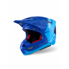 přilba SUPERTECH S-M10 FLOOD, ALPINESTARS (modrá perleť/světle modrá/černá/carbon/matná/lesklá, vel. S)