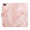 Flip pouzdro iSaprio - Apple iPhone 7 Plus / 8 Plus - RoseGold Marble - kapsičky na karty (Knížkový flip kryt, obal, pouzdro iSaprio na mobil Apple iPhone 7 Plus / 8 Plus - RoseGold Marble - 360° ochr