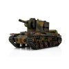 TORRO tank PRO 1/16 RC KV-2 754 (r) viacfarebná kamufláž - Infra IR - dym z hlavne (TOR11509-CA)