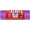Alufix Vrecia na odpad zaťahovacie Elastic FIX LDPE 35l 22µm 12ks fialové