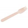 Vidlička MagicHome Woodline ECO Gastro, drevená, príborová, 160 mm, bal. 100 ks, 100% Natural (2212270)