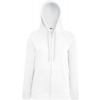 Fruit of the Loom F.O.L. | Lady-Fit LW Hooded Sweat Jacket Dámska mikina s kapucňou_16.215 Farba: white, Veľkosť: L