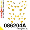 086204A: Full suspension bush kit SPORT 27mm Custom + Yellow