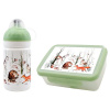 Set R&B box a fľaša Lesné zvieratká 500ml