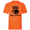 Narodený/á pre spánok - Oranžová , Pánske , L