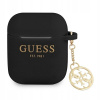 Guess 4G Charm Silikonové puzdro pre Airpods 1/2 GUA2LSC4EK